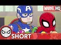 Spidey & Cap Take on a Toy Thief! | Marvel Super Hero Adventures - The Toys Are Back In Town | SHORT