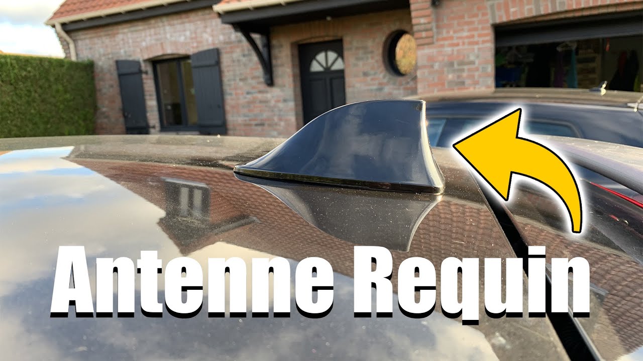 Renault Captur/ Kadjar/ Megane IV/ Clio IV - Antenne type aileron de requin  (Renault Original)