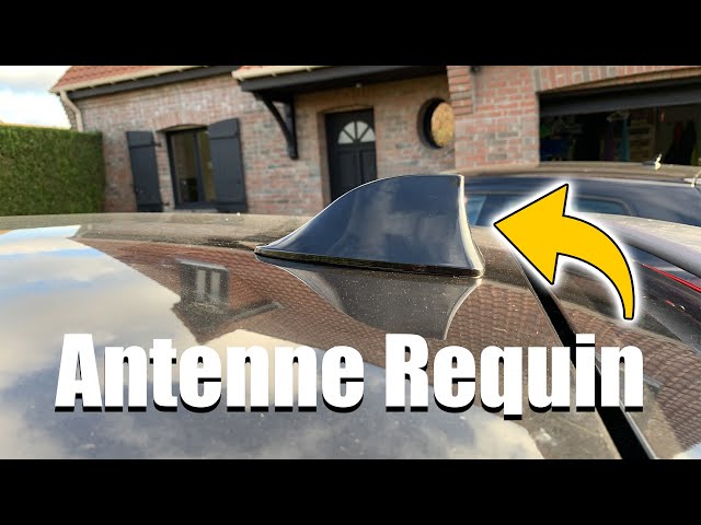 Antenne Aileron de Requin pour Renault Clio 4 3 2 1 RS IV Megane Sport GT  Estate, ABS Antenne Voiture Toit Radio Signal FM/AM D'antenne Voiture Style