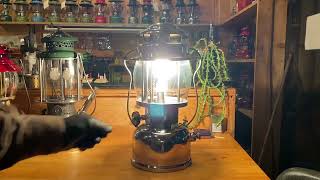 コールマン238B カナダ　ケロシンランタン Coleman 点火画像 Jan.1952 Coleman 238B vintage lantern Ignition video 点火動画