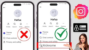 How To Fix instagram chat Nickname Option Not Showing Problem (2025) | Nickname Not Showing