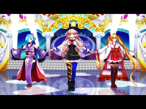 【MMD】お願い！シンデレラ(もこ田めめめ/金剛いろは/ヤマトイオリ)【アイドル部】