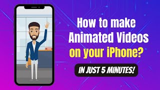 How to make animated videos on iPhone? (in just 5 minutes!)
