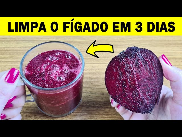 Melhor Remédio Natural para LIMPAR O FÍGADO! Apenas 3 Ingredientes