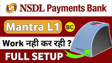 NSDL Payment Bank Biometric Device Not Working ? ✅ Full Setup & Fix Step by Step in Hindi | Ecofynds