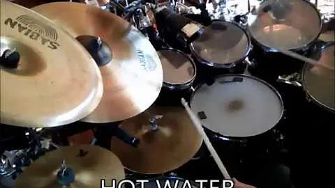 Level 42 "Hotwater" Drum Cover