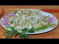 Яичница-болтунья с пророщенным машем(绿豆芽炒鸡蛋, Lǜ dòuyá chǎo jīdàn). Китайская кухня.