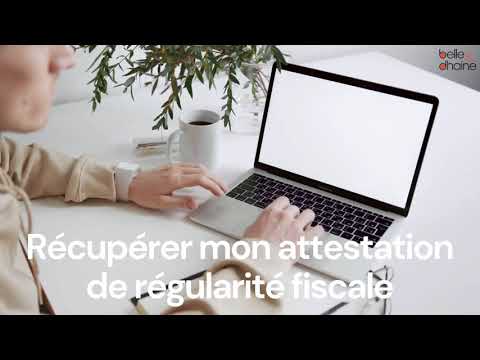 Récupérer mon attestation de régularité fiscale