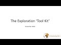 Gerard tripp  the exploration tool kit