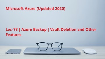Lec-73 Azure in Hindi 103 & 104 - Azure Backup - Vault Deletion and Other Features
