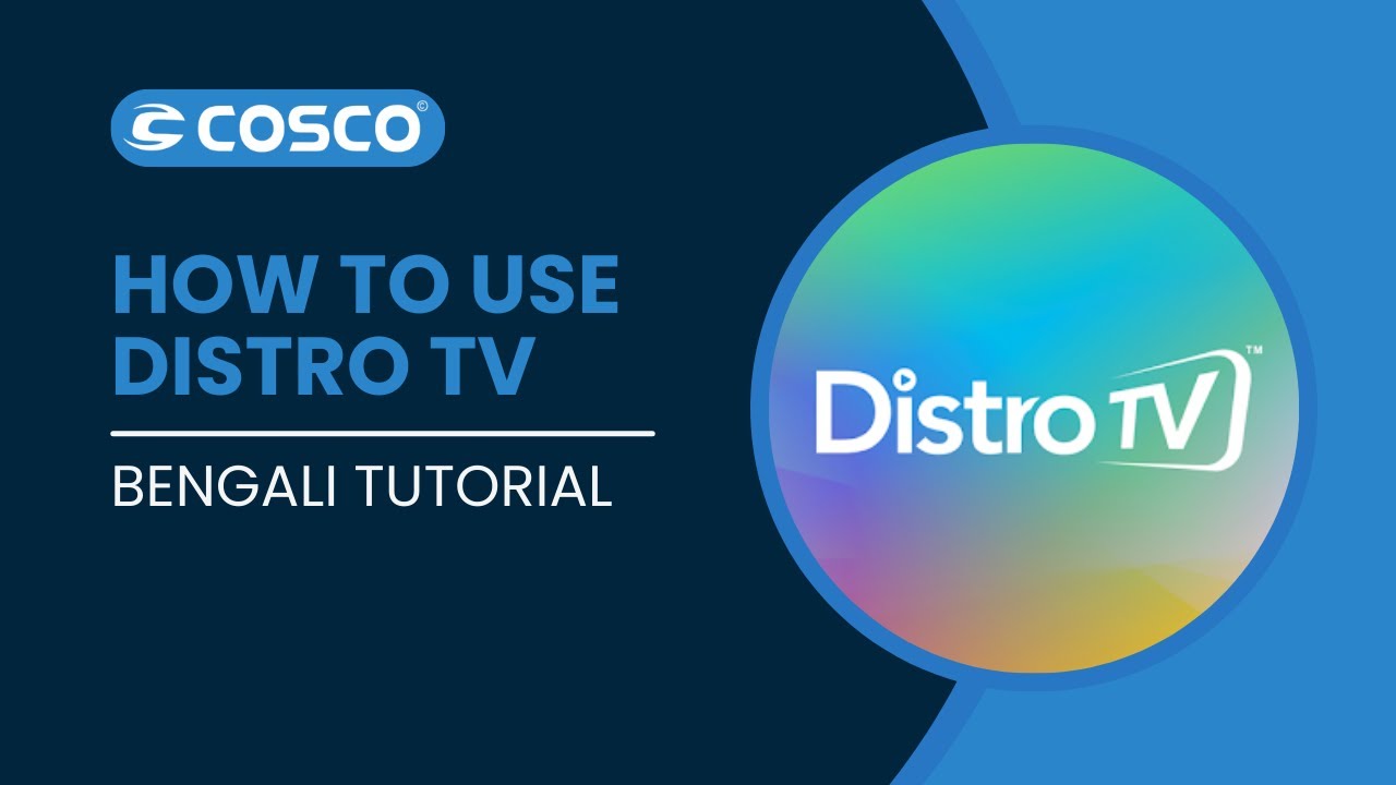 How to use Distro TV - YouTube