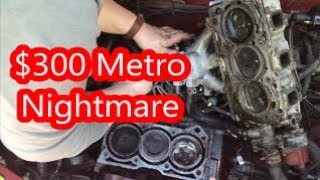 Can the $300 Geo Metro's Engine Be Saved?