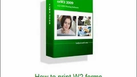 5 easy steps to print W2 forms