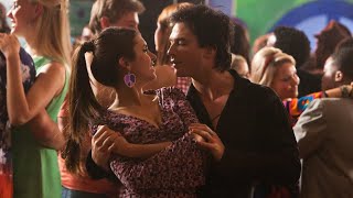 TVD 2x18 - Elena dances with Damon at the school dance | Delena Scenes HD