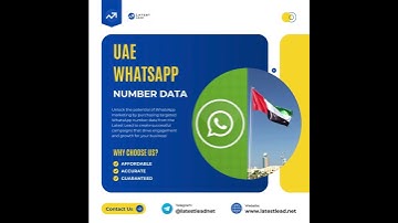 UAE WhatsApp Number List | Latest Lead