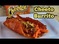 Cheeto Burrito & Cheetos Mozzarella Sticks
