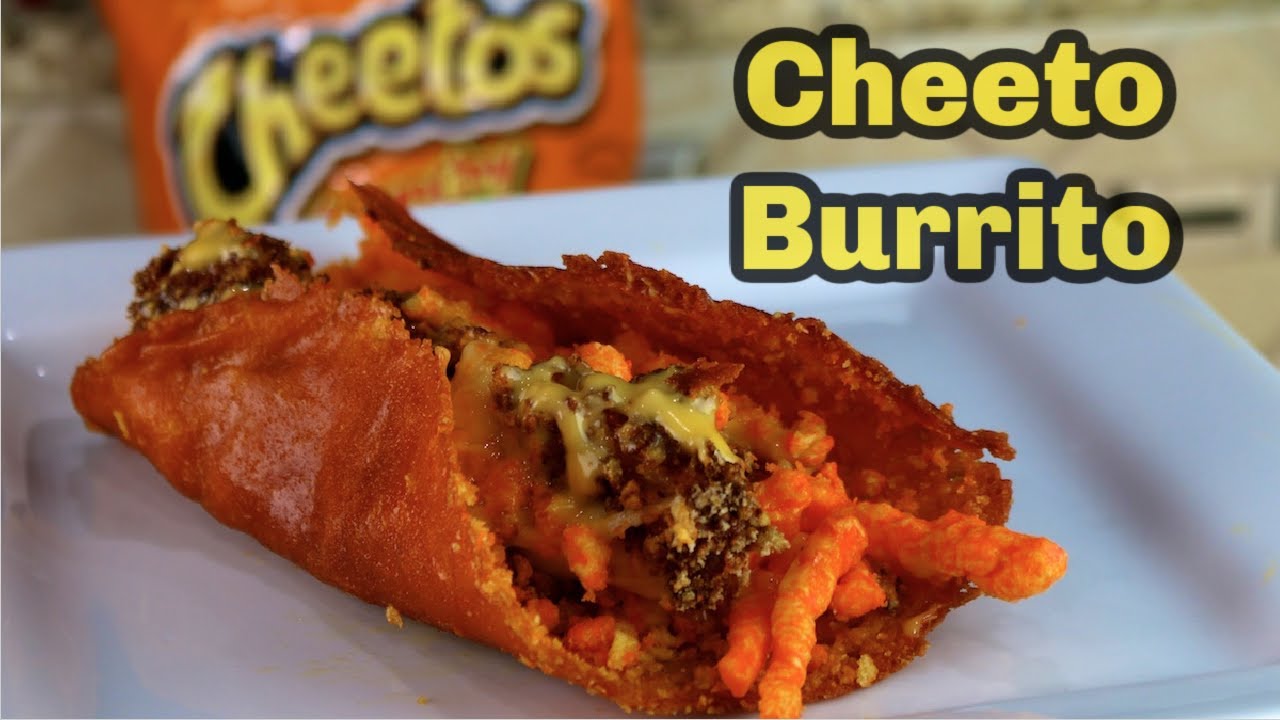 Cheeto Burrito & Cheetos Mozzarella Sticks