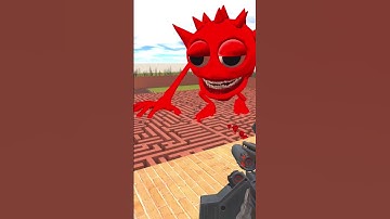 👻🔫 SPRUNKI HORROR VS LASER GUN RADDY IN GMOD!