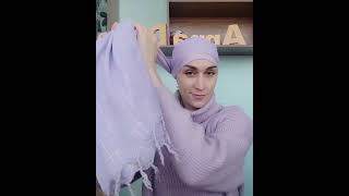 Turban #308 Вишуканий стиль для короткого волосся