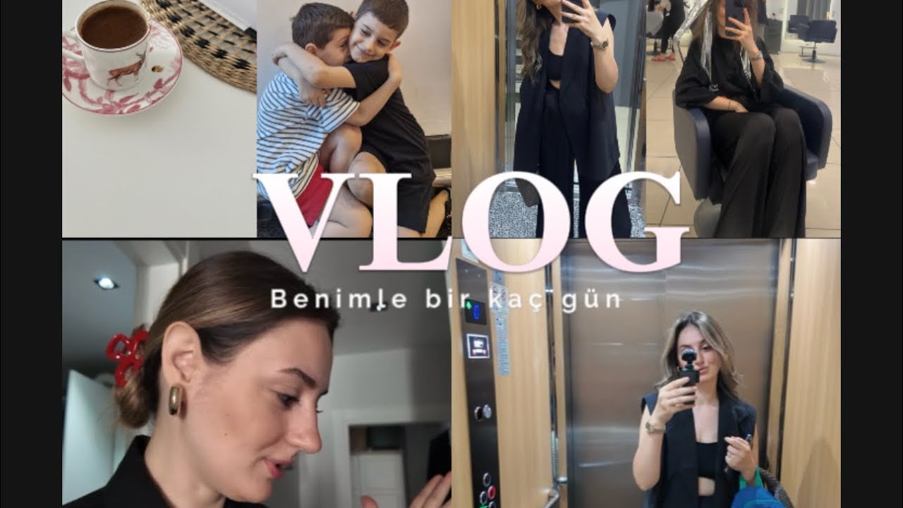 Saçlarımı boyadım \ Bayram Alışverişine Çıktık / Ziyarete Gittik \ Günlük Vlog🌸