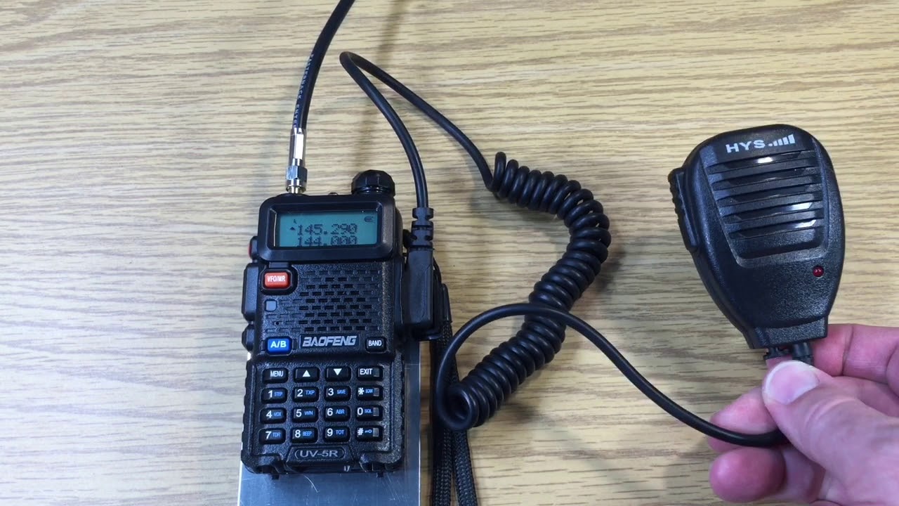 Radio Shoulder Mic ​Can be Used as Police Radio Mic BF-F8HP Push to Talk Microphone & Lanyard Ham Radio Operator UV-82 MIRKIT Heavy Duty Speaker Mic Compatible with Baofeng UV-5R UV-82HP 