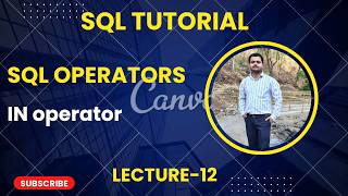 12. SQL - IN Operator