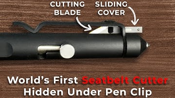 How to Assemble the Cutting Blade on Your Surevival Pen
