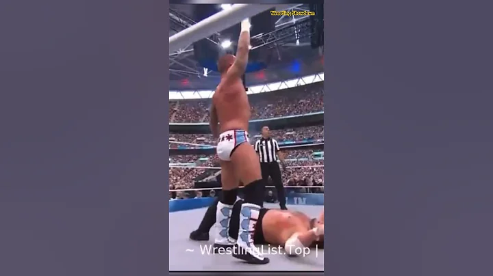 CM Punk Mocks John Cena at AEW ALL IN LONDON😂😂 #aew #johncena #cmpunk #samoajoe