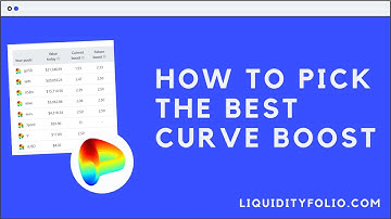 How to pick the best Boost in Curve