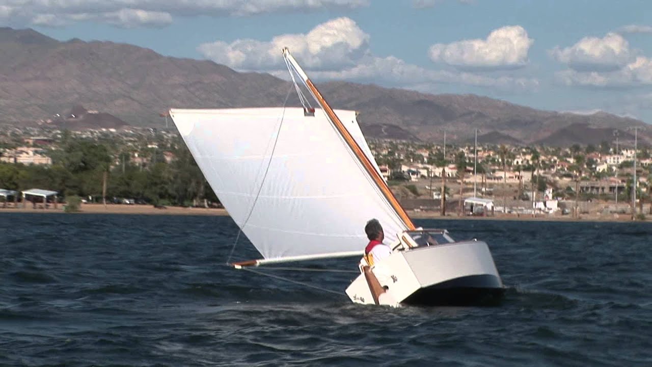 Paradox "Scout" Shakedown Sail in 20+ knots - YouTube