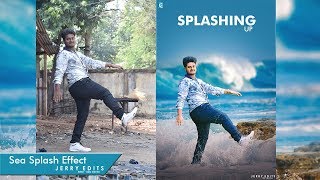 How To Edit Sea Splash Effect | Photoshop Tutorial 2017 | Jerry Edits screenshot 5