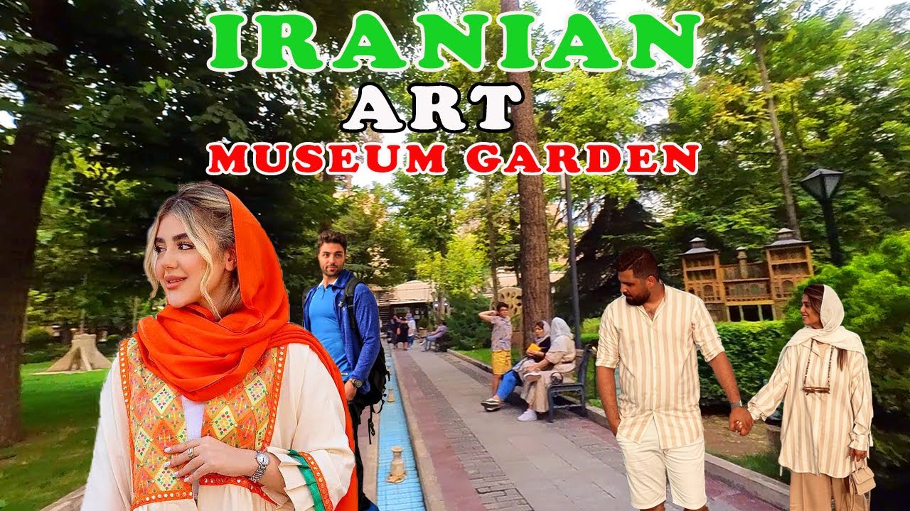 IRANTEHRANELAHIEH & ITS BEAUTIFUL GARDEN (IRANIAN ART MUSEUM GARDEN