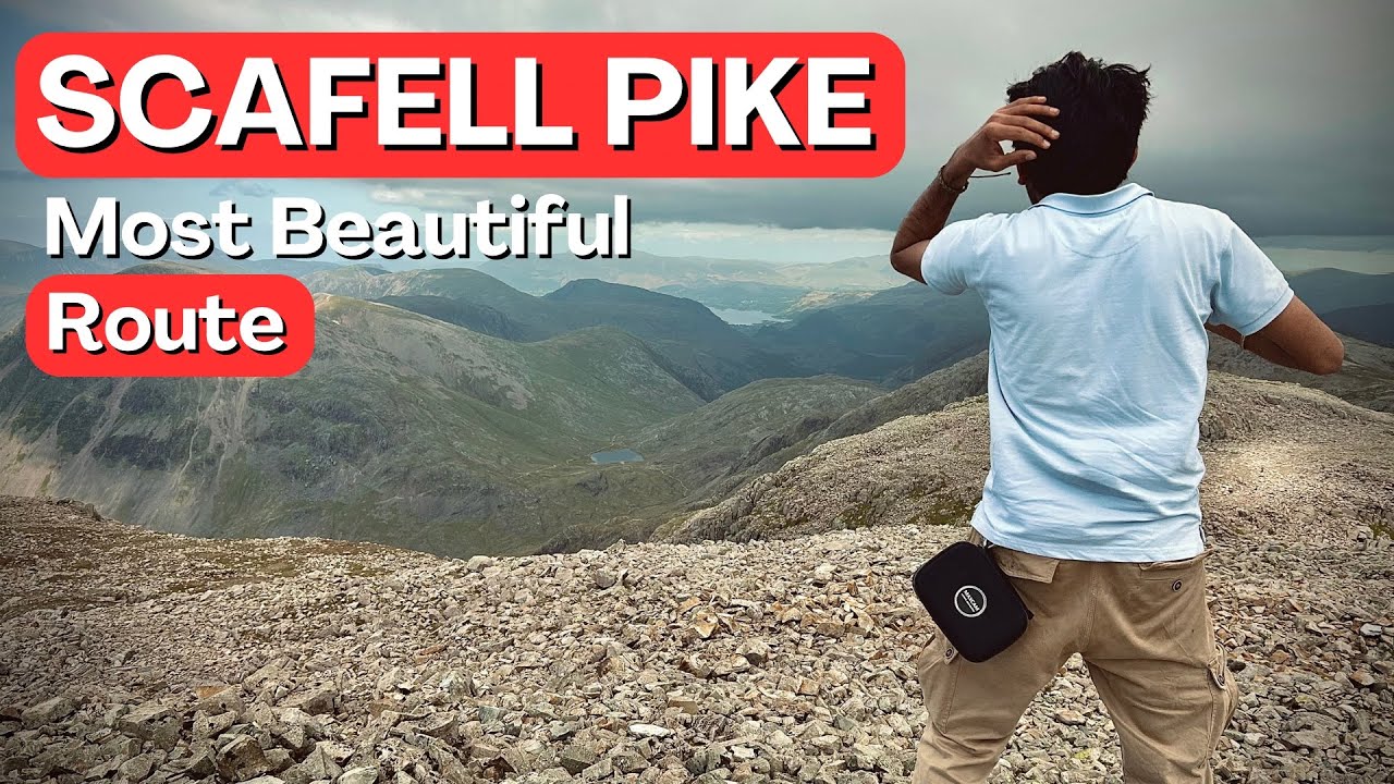 Conquering SCAFELL PIKE - Scaling the Highest Mountain Peak in ENGLAND