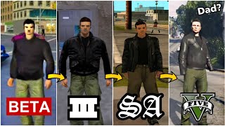 Evolution Of Claude In Gta Games Claude Visits Every Gta Game 2001-2021