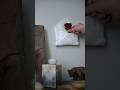 封筒のかたちの小さな“入れもの”｜花を一輪、小さな季節のお便り【鹿熊生活】 #shorts #石塑粘土 #ハンドメイド雑貨 #花のある暮らし