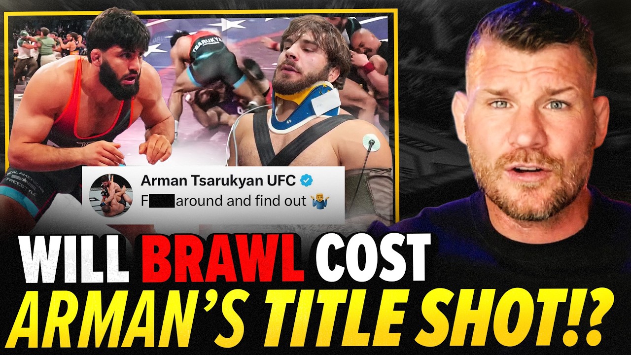 'Will BRAWL Cost Arman EVERYTHING!?' (Topuria FIGHT AT RISK!?) | BISPING REACTS