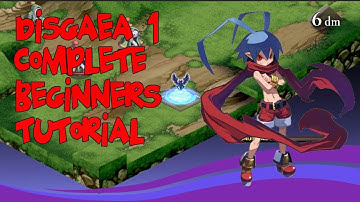 Disgaea 1 complete walkthrough part 1 beginners tutorial