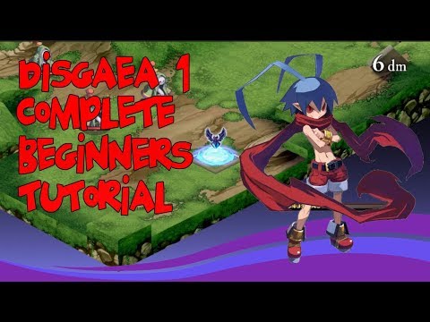 Полное прохождение Disgaea 1, часть 1, руководство для начинающих