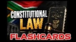 Constitutional Law (2nd edition) Flashcards Part 2