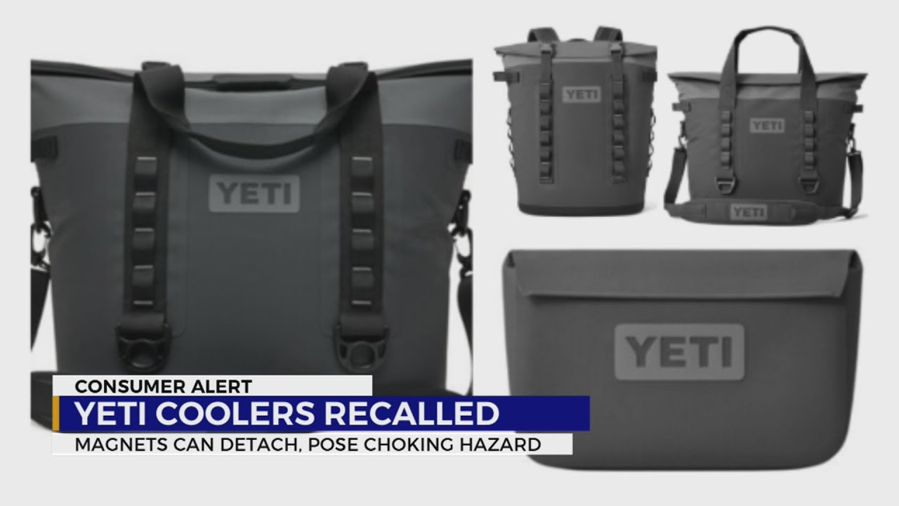 YETI Recalls 1.9 Million Soft Coolers and Gear Cases Due to Magnet  Ingestion Hazard