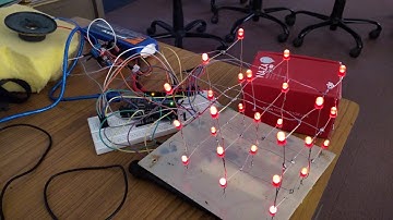 Jingle Bells Tone with LED cube and Arduino