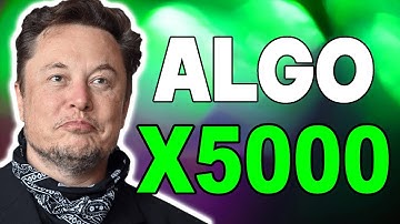 ALGORAND WILL X5000 AFTER DEAL WITH ELON MUSK - ALGO PRICE FORECAST 2023