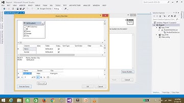 How to create Crystal Report in ASP.NET C# Using Visual Studio 2012