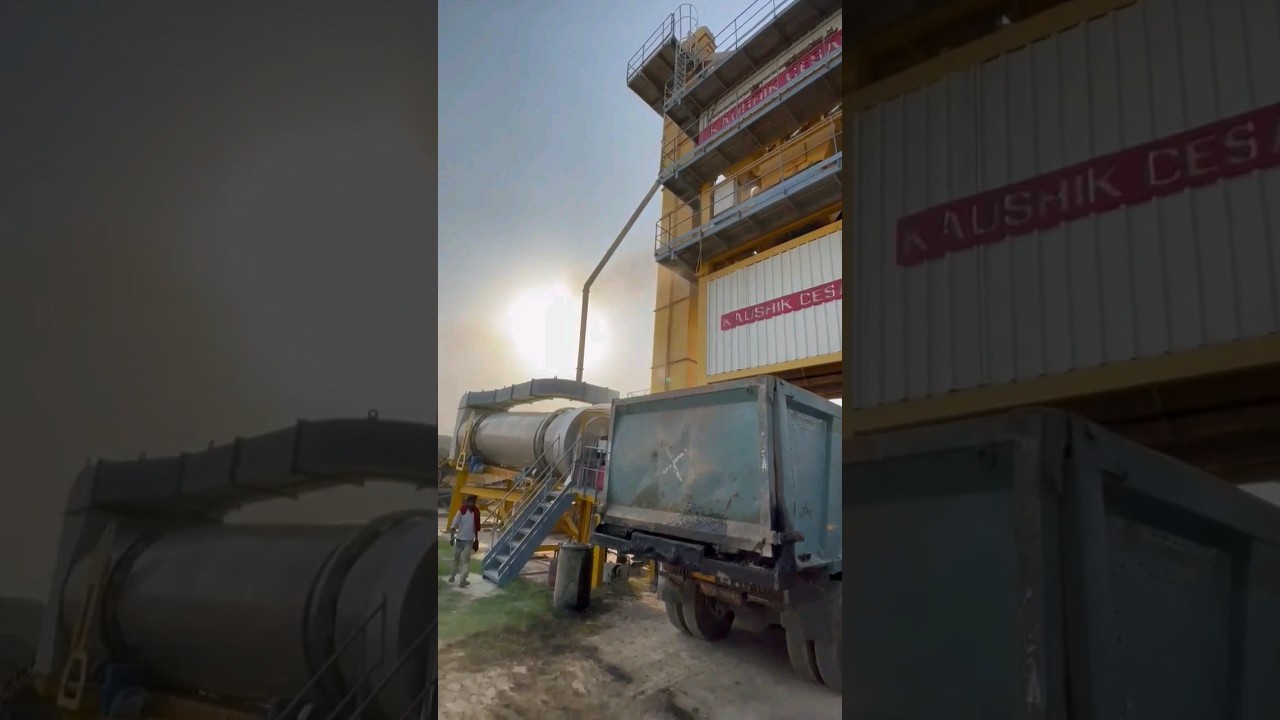 Asphalt Batch Mix Plant 120 TPH || Batch mix plant || Road construction equipment