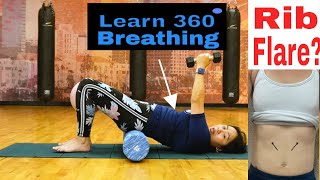 Rib Flare Crushing Your Pelvic Floor? Fix It NOW with this Follow Along Breath Work and Mobilization