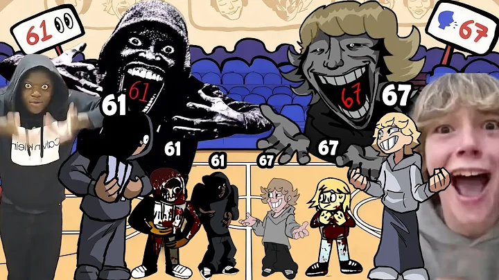 fnf new all 67 VS all 61 meme Animation song - Friday Night Funkin' (67 vs 61 Meme remix)