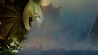 Concept art vs Film - Godzilla: King of the Monsters