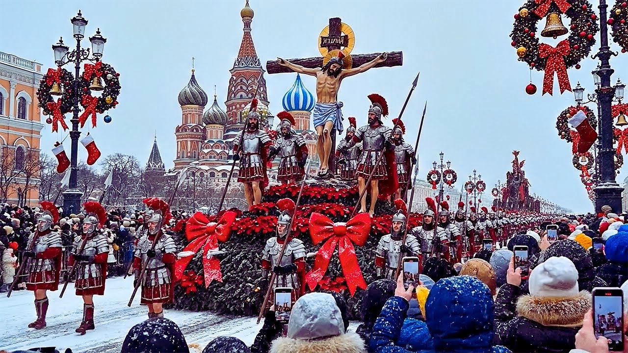 Moscow Jesus Parade 2025 | Full Live Nativity Christmas Celebration...