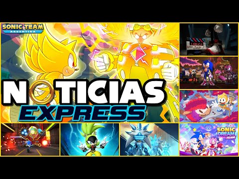NOTICIAS EXPRESS | SHADOW en SONIC MOVIE 3 | Estreno de SONIC DREAM TEAM | SONIC PRIME Temporada 3