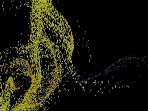 GPU based Flow Visualization using Ellipsoid Particles